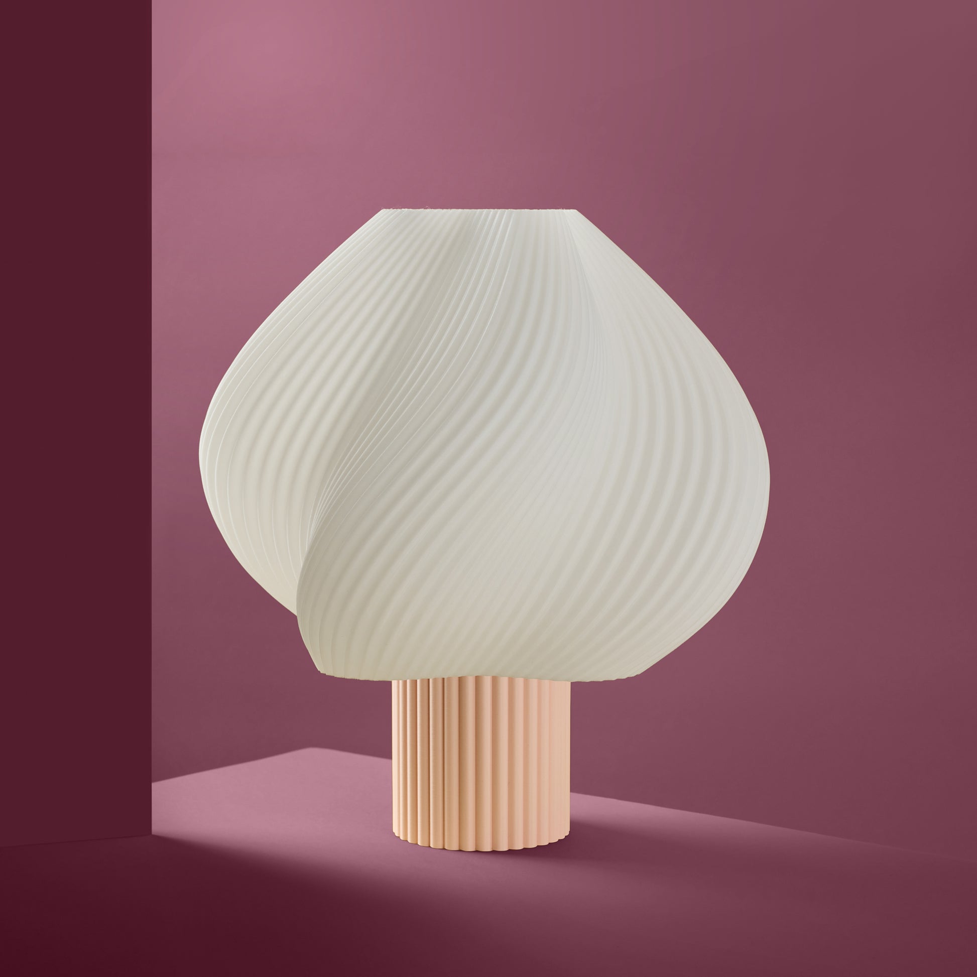 Mousse Masa Lambası - Milky Pink