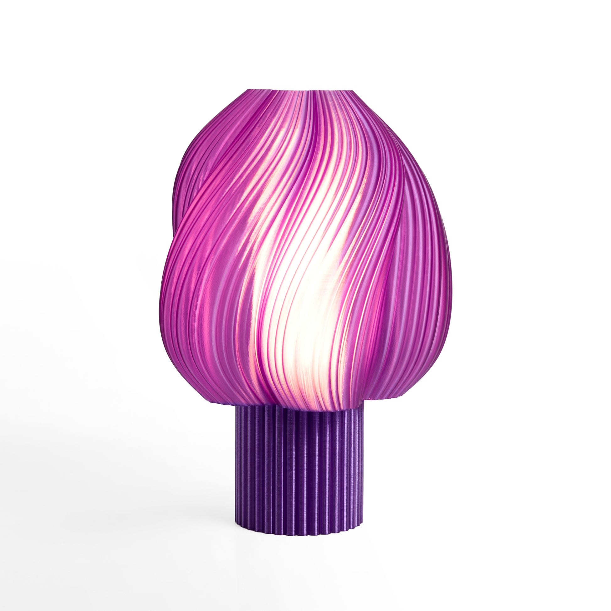 Soufflé Masa Lambası - Dark Violet